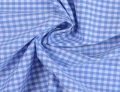 VICHY KARO-Stoff - hellblau - 5 mm Karo - 50 cm