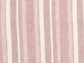 Viskose-Leinenstoff - Streifen rosa -  50 cm