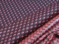 Bild 1 von Reststück Jacquard Trachten Dirndl  - knitterfrei - Blume klein - fuchsia schwarz rot grün  - 66 cm