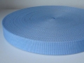 Gurtband  - 25 mm breit -  hellblau