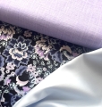 Bild 1 von Dirndl Stoffpaket Isabell nachtblau flieder