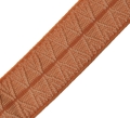 Gummiband für Trachtengürtel - 4 cm  -  Dirndlgürtel orange  marille elastisch gewebt