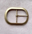 Gürtelschnalle mit Dorn - Schließe - Metall goldfarben -  45 mm 