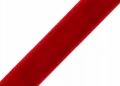 Samtband Samt Samtbänder  - 9 mm breit - rot - 3 Meter