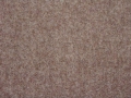 Reststück Loden Tuchloden Stoff - mittelbraun meliert - 25 cm