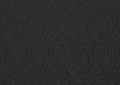 Bild 2 von Reststück Wollsatin Jacquard Mischgewebe knitterfrei Ornamentmuster - schwarz - 245 cm