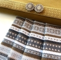 Bild 1 von Samtcord Gobelin Dirndl Stoffpaket Bordürenoptik Spenzer Rock Elisabeth