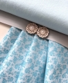 Bild 2 von Jacquard Dirndl-Stoffpaket Spenzer Rock aqua