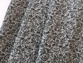 Dirndl Stoff Ornamente - sandgrau flaschengrün - 50 cm