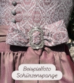 Bild 2 von Dirndlspange  Schürzenspange  - Spritzguss galvanisiert - goldfarben 40mm