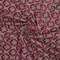 Bild 2 von Jacquard Webware  - Brokat - Gobelin - weinrot -  50 cm