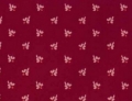 Dirndl Stoff Baumwollsatin kleine Blumen- rot rosa - 50 cm