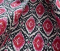 Bild 3 von Baumwollstoff - Indien  - blockprint Handdruck nachtblau pink  - 50 cm