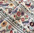 Bild 3 von Gobelin Jacquard - Dirndlstoff  gewebt  Vogel - sand creme multicolor - 2x115cm