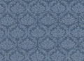 Trachten Dirndl Stoff  Baumwollsatin - knitterarm- Ornamente - altblau  - 50 cm