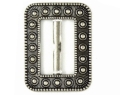 Bild 2 von Gürtelspange  Schürzenspange - Metall - mittelgrau