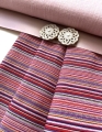 Bild 3 von Jacquard Dirndl-Stoffpaket Spenzer Rock Querstreifen Heidi 
