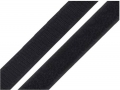 Klettband Klettverschluss - 16 mm - schwarz