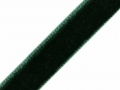 Samtband Samt Samtbänder  - 9 mm breit - dunkelgrün - 3 Meter