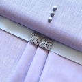Bild 1 von Dirndl Stoffpaket Birgit Ton-in-Ton flieder  pastell 
