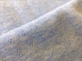 Bild 1 von Strickstoff mit zartem Lochmuster - helles blau - 50 cm