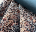 Bild 4 von Gobelin Jacquard  - petrol pastel cognac   - 2x100 cm