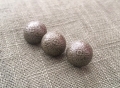 9 Stück Knopf - Dirndl - galvanisiert - zartgrün pastell
