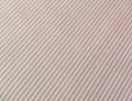 Reststück Baumwollstoff Popeline Streifen - garngefärbt koralle pastell - 1mm - 120 cm
