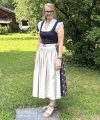 Bild 3 von Dirndl-Stoffpaket nachtblau-gold Veronika
