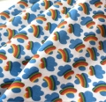 Bild 3 von Agatha Ruiz de la Prada  Baumwolle  - Regenbogen Wolken  - 50cm