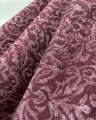 Bild 1 von Gobelin Jacquard - Dirndlstoff  gewebt  Ornamentmuster - weinrot  - 190 cm