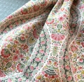 Bild 2 von Wollsatin Jacquard-Dirndl Stoffpaket Tamara 2  mint  pastell zartrosa