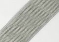 Gummiband für Trachtengürtel - 4 cm  - hellgrau Dirndlgürtel elastisch gewebt