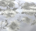 Bild 3 von Italienischer Jacquard - gewebt  Ton-in-Ton weiß gold - 50 cm