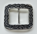 Bild 2 von Dirndlschnalle Gürtel - Metall - silberfarben - 40mm