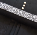 Bild 2 von Samtcord-Jacquard-Dirndl Stoffpaket schwarz Frieda Ton-in-Ton