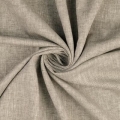 Bild 2 von Fischgrat Halbleinen Baumwoll-Leinenstoff - Twill  - olivgrün -  65 cm
