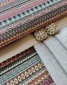 Bild 1 von Gobelin Dirndl Stoffpaket Querstreifenmuster  Ines