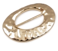 Bild 2 von Dirndlschnalle Gürtel Schürze - Metall - goldfarben - 50mm
