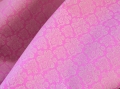 Dirndl Stoff Baumwollsatin Ornamente - kräftiges pink - 50 cm