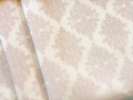 Dirndl Stoff Baumwollsatin - Ornamente - sand gold - 50 cm