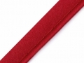 Paspel Paspol  / Biese Satin - 10 mm breit - rot