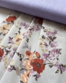 Bild 3 von DirndlSchwestern-Wickelrock Nähpaket Blumen creme flieder