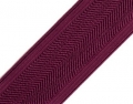 Gummiband für Trachtengürtel - 4 cm  - violett lila Dirndlgürtel elastisch gewebt 