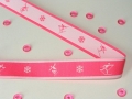 Bild 1 von Webband WINTERsportlich pink