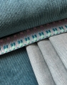 Bild 2 von Dirndlgürtel - feste Jacquardborte  Zacken - 40 mm breit  - 290 cm