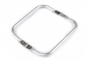 Bild 2 von Aluminiumrahmen Taschengriff zur Herstellung von Handtaschen Clutch - 25x9 cm