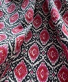 Bild 2 von Baumwollstoff - Indien  - blockprint Handdruck nachtblau pink  - 50 cm