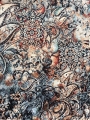 Bild 3 von Gobelin Jacquard  - petrol pastel cognac   - 2x100 cm