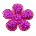 Glitzerblume pink